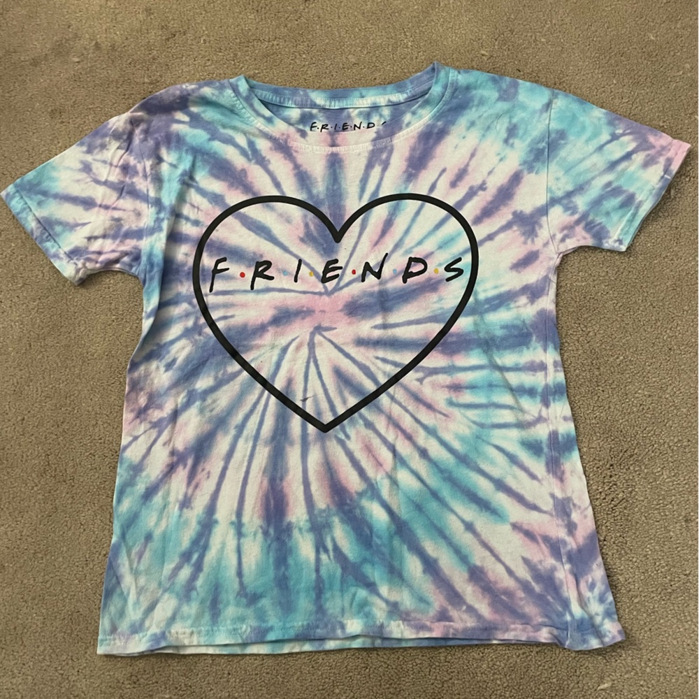 Girl’s Tie Dye Friends T Shirt